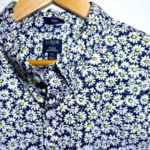 JCREW - Men’s Floral Button Down, Size 2XL, NWT